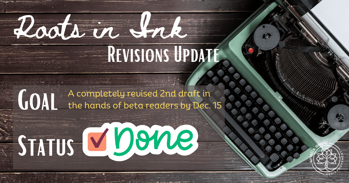 That Time I Finished My Revisions Two Weeks Early