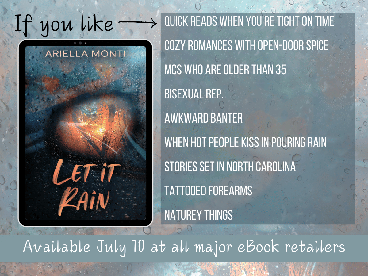 LET IT RAIN coming to more eBook retailers on July 10