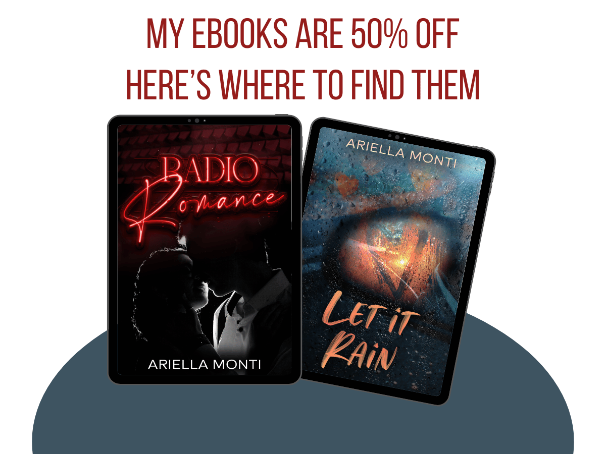 My ebooks are 50% off. Here’s where to find them.