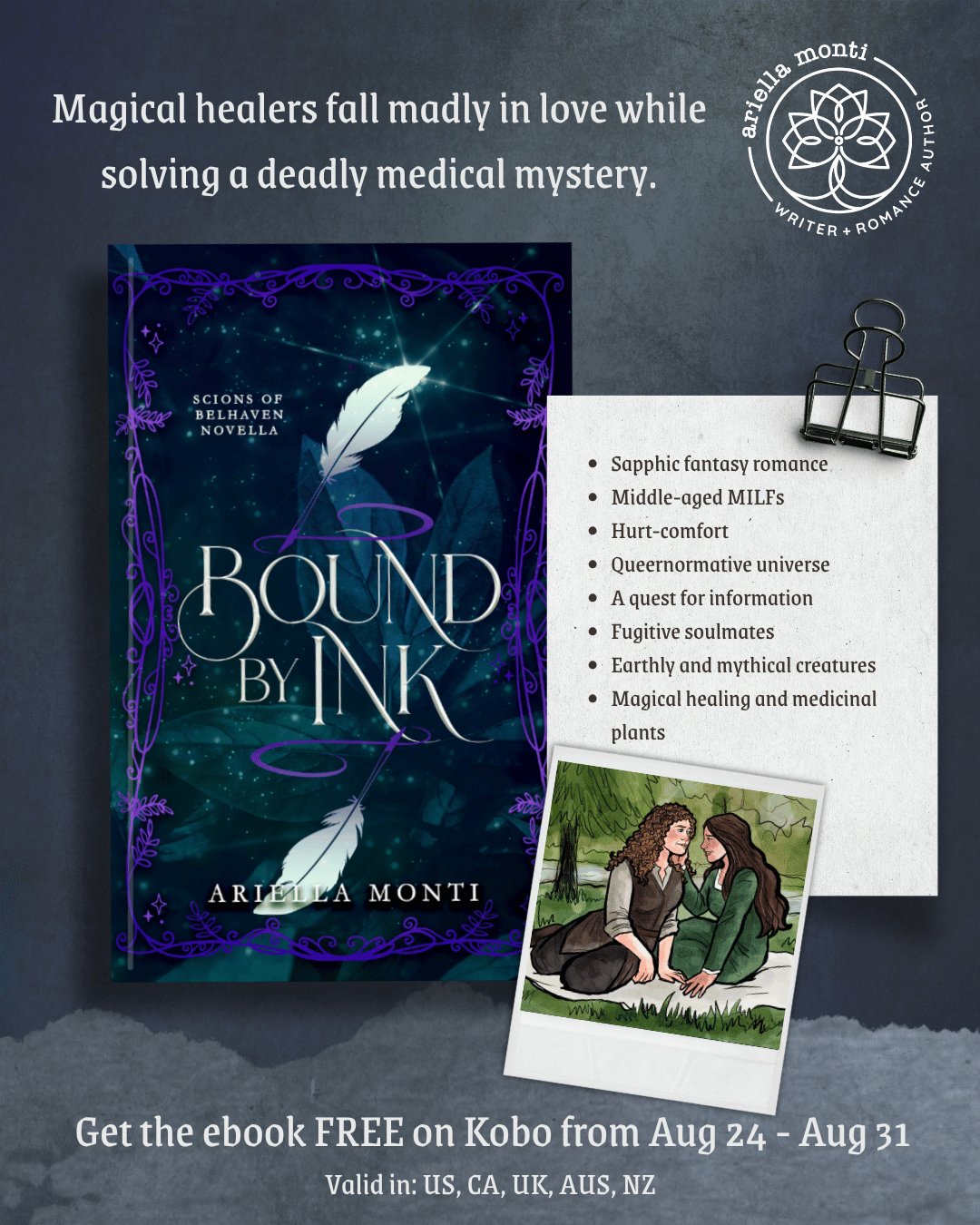 Kobo Readers: Get Bound by Ink for FREE This Week