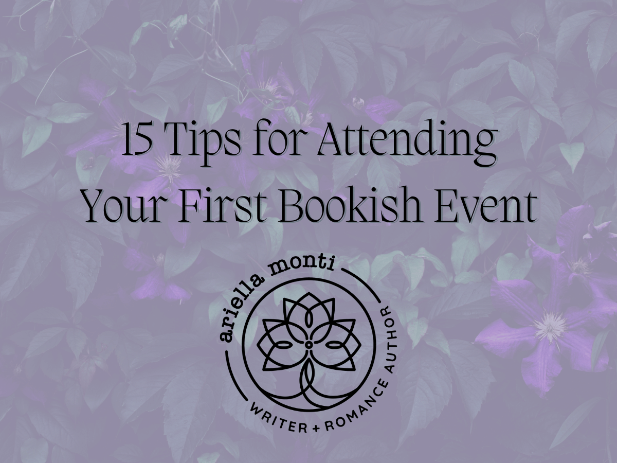 15 Tips for Attending Your First Bookish Event